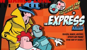 Detective Case and Clown Bot in The Express Killer Free Download PC Game