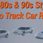 1980s90s Style Retro Track Car Racer Free Download