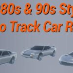 1980s90s Style Retro Track Car Racer Free Download