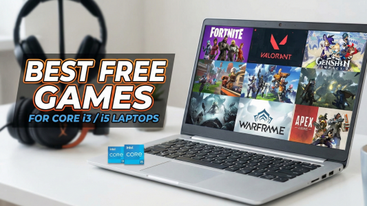 Best Free Games for Core i3 / i5 Laptops