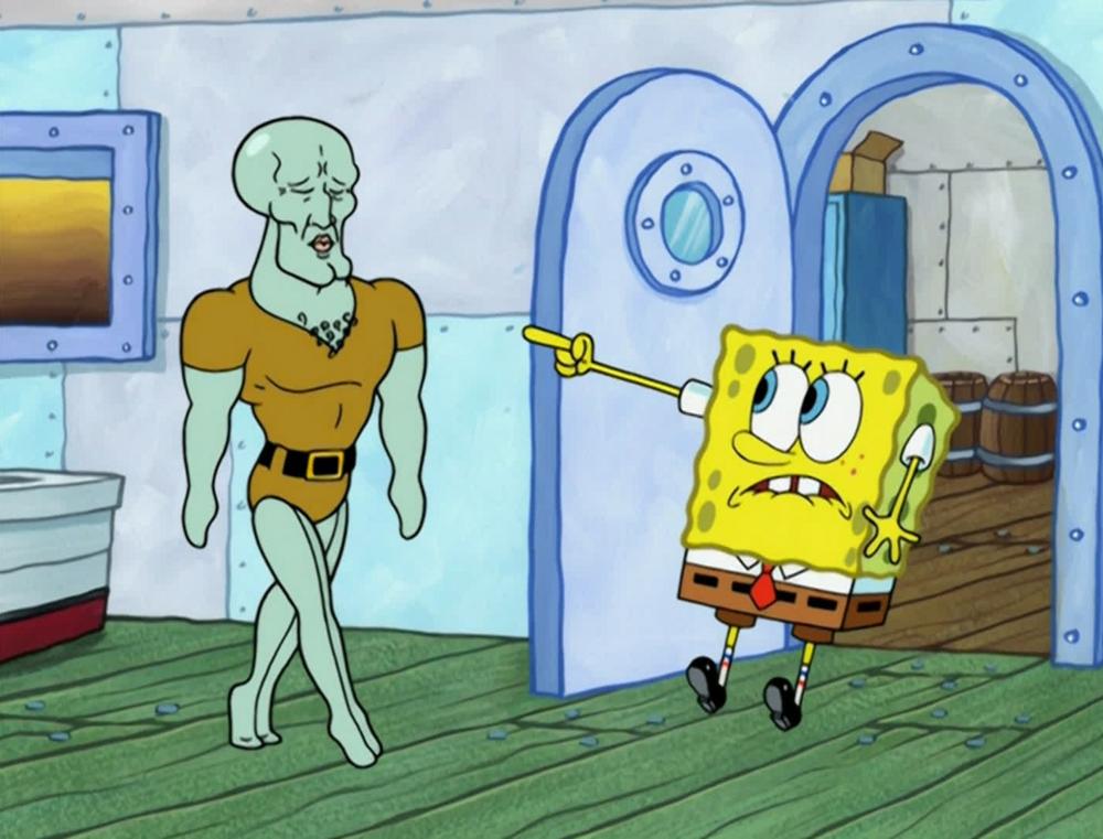Handsome Squidward
