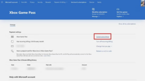 How to Cancel Xbox Game Pass Subscription