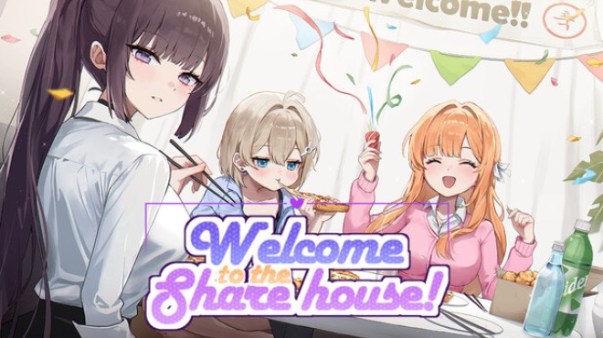 Welcome to the Sharehouse domestic life with three cute girls Free Download PC Game